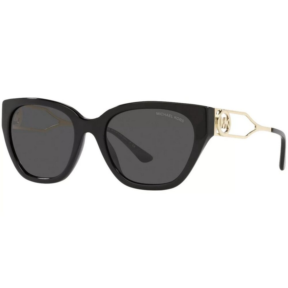 Michael Kors Lake Como Women's Black Cat Eye Sunglasses MK2154 300587 54 MSRP199